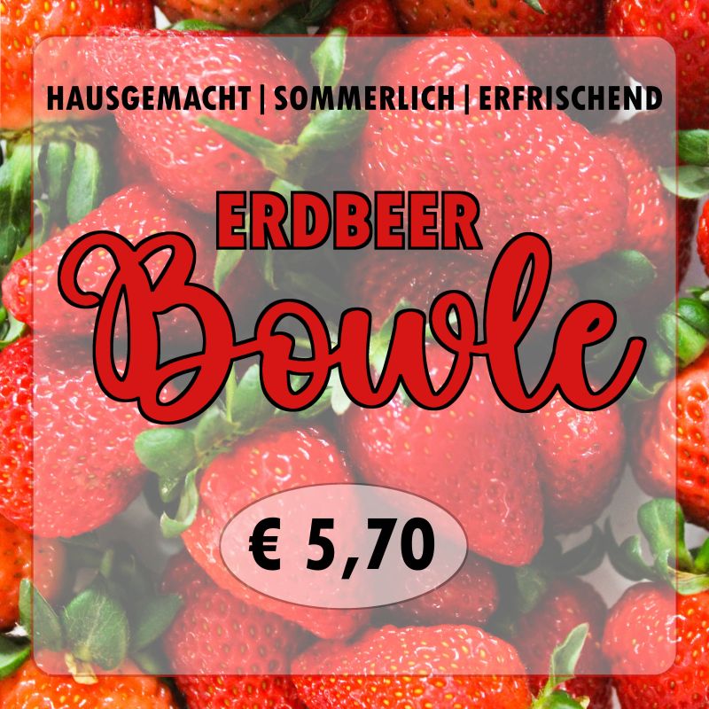 Erdbeer Bowle